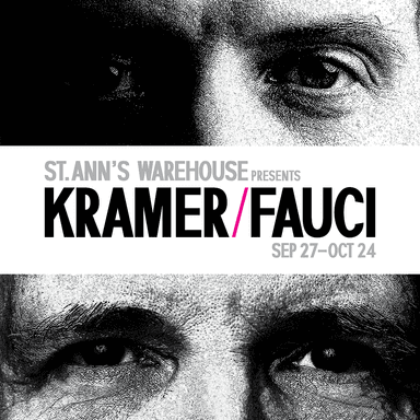 Poster of Kramer/Fauci in New York.
